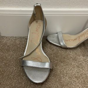 Silver Sam Edelman Heels - Size 7